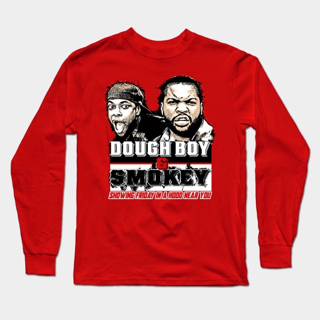 Dough Boy & Smokey Long Sleeve T-Shirt by GLStyleDesigns